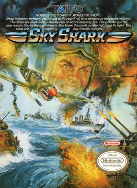 Sky Shark (USA) box cover front